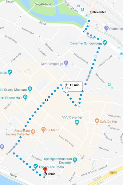 Via Bisschopstraar